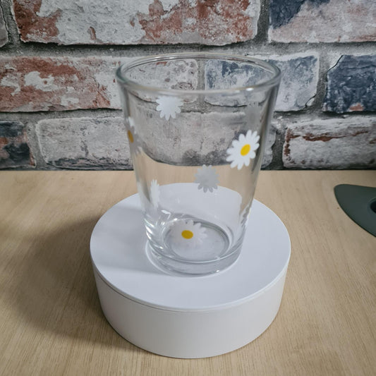 Daisy Glass Tumbler