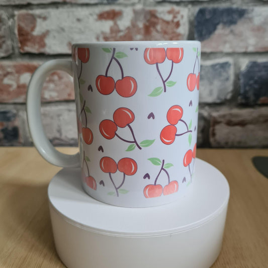 Cherry Wrap Sublimation Mug