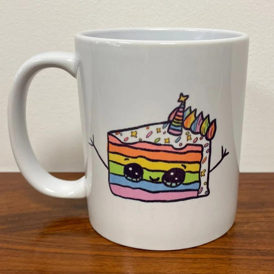 Unicorn Rainbow Cake Mug
